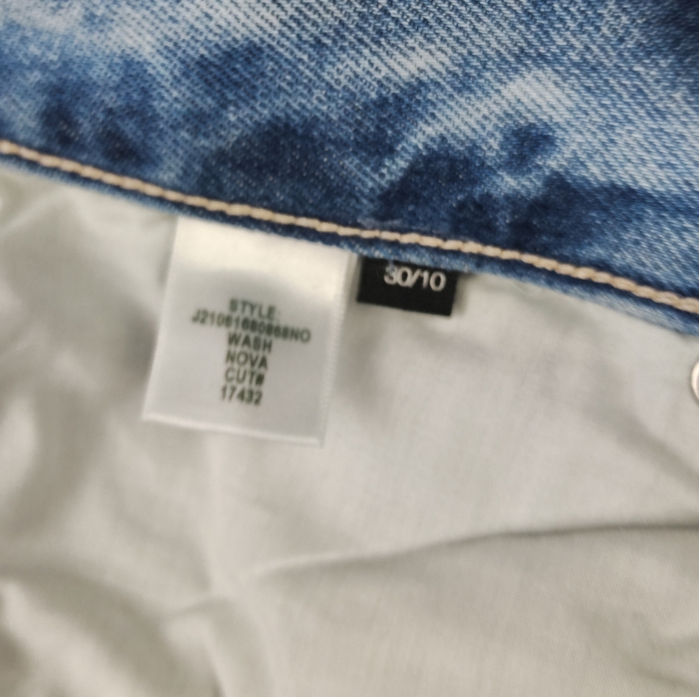 Veronica Beard Blake Classic Straight High Rise Jeans Size  30/10  $298 - Picture 8 of 8